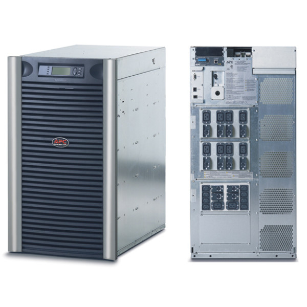 ИБП APC Symmetra, 8000ВА, линейно-интерактивные, напольный, 472х688х838 (ШхГхВ), 230, 400V, однофазный, Ethernet, (SYA8K16RMI)