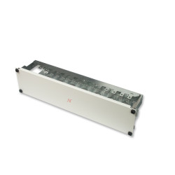 Монтажная рама для плинтов LSA Nexans, 15 плинт., 3 HU, углубленная