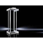 Стойка открытая 19 Rittal TE7000, серверная, 42U, 600х1000х2000 (ШхГхВ), глубина-745 мм, двухрамная, цвет: серый