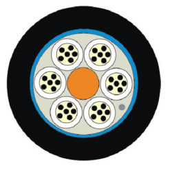 Кабель волоконно-оптический Siemon LightSystem, Central Tube, 16хОВ, OM1 62,5/125мм, LSZH, d 10,1, цвет: чёрный