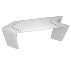 Плоский угол Efapel Серия 16, 90 град для кабель-канала, 75х50, цвет: белый