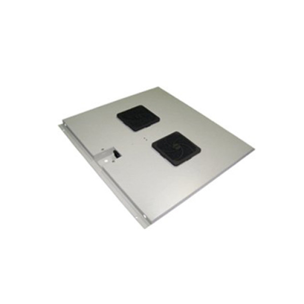 Вентиляторный модуль TWT, потолочный, 220 V, 530х713х18 (ШхГхВ), вентиляторов: 4, для шкафов ECO, цвет: серый