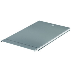 Крышка DKC, с заземлением, 100х15х2000 (ШхВхД), для металлических лотков, толщина: 0,6 мм, сталь, м. Сендзимира