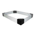 Цоколь (для шкафа) Elbox EMS, 600х100х400 (ШхВхГ), цвет: серый
