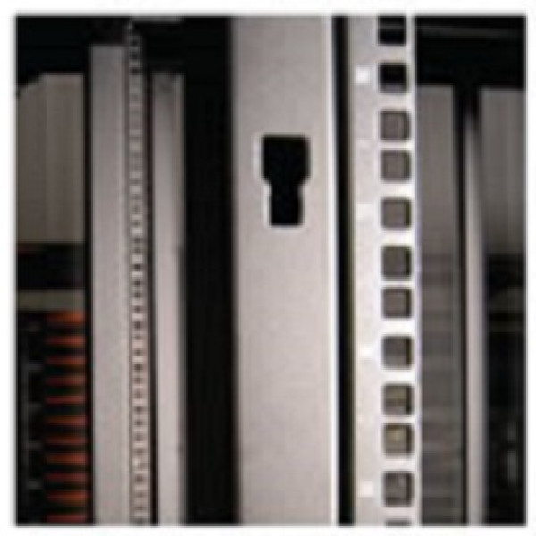 Профиль монтажный Siemon, вертикальный, 45U, для шкафов V600 45U, цвет: чёрный