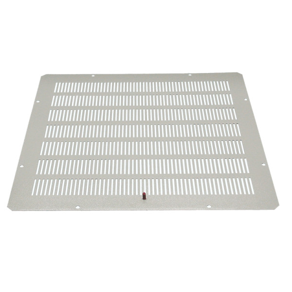Заглушка Zpas, перфорированная, 420х420 мм, для шкафов Zpas, сталь, 1 шт, цвет: серый