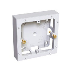 Коробка открытого монтажа Schneider Electric, цвет: белый, размер наружный: 80x80x21