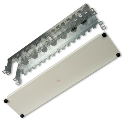 Монтажная рама для плинтов LSA Nexans, 81 плинт., 45 HU, углубленная