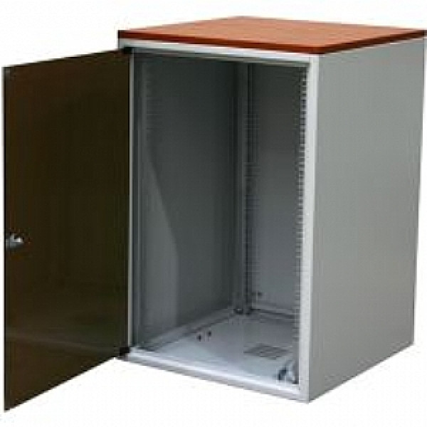 Шкаф телекоммуникационный напольный Zpas SJB, IP20, 10U, 515х600х500 (ВхШхГ), дверь: стекло, задняя дверь: металл, сварной, цвет: серый, (WZ-4318-01-01-011)