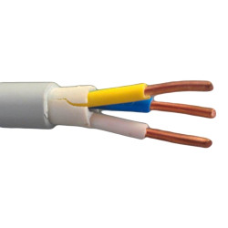 Кабель силовой Конкорд, NYM, 3 х 1,5мм?, PVC, цвет: серый