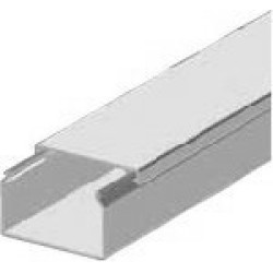 Кабель-канал Рувинил 40х25, без перегородок, с крышкой, белый