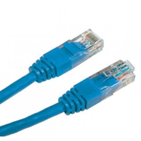 Шнур коммутационный Siemon, неэкранированный, RJ45/RJ45, кат. 5е, CMG, 1м, синий, (MC5-8T-01M-B06C)