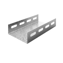 Соединитель Ostec, П-образн., неперфорированный, боков., для металлических лотков, 50х35х150 (ШхВхД), толщина: 0,55 мм, сталь, м. Сендзимира