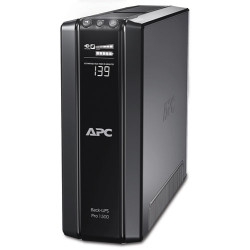ИБП APC Back-UPS, 1500ВА, линейно-интерактивные, напольный, 112х380х301 (ШхГхВ), 230V, однофазный, (BR1500GI)