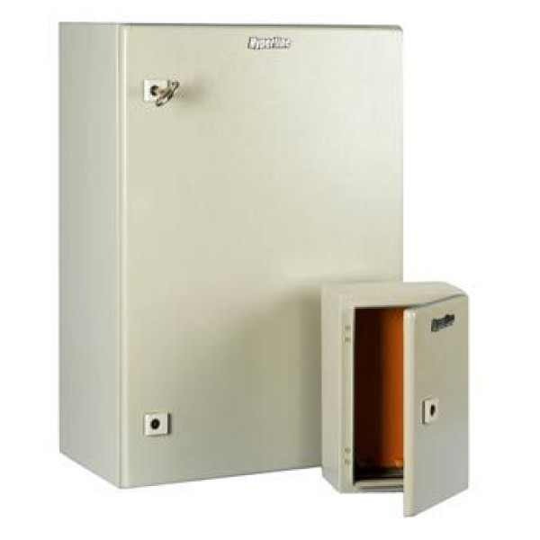 Шкаф электротехнический настенный Hyperline, IP66, 380х380х210 (ВхШхГ), металл, (TECL-1380)