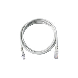 Шнур коммутационный BNH, неэкранированный, RJ45/RJ45, кат. 5е, PVC, 2м, серый