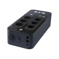 ИБП Eaton 3S, 550ВА, линейно-интерактивные, универсальный, 140х335х86 (ШхГхВ), 230V, 2U, однофазный, Ethernet, (3S550DIN)