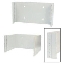 Кронштейн Zpas RN, настенный, 3U, глубина-110 мм, раскладывающийся, цвет: серый