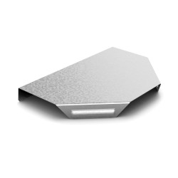 Крышка Ostec, 200х27х395 (ШхВхД), для УСТ, толщина: 1,2 мм, сталь, м. Сендзимира