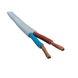 Провод соединительный Электрокабель НН, ПВС, 2 х 2,5мм?, PVC, цвет: белый