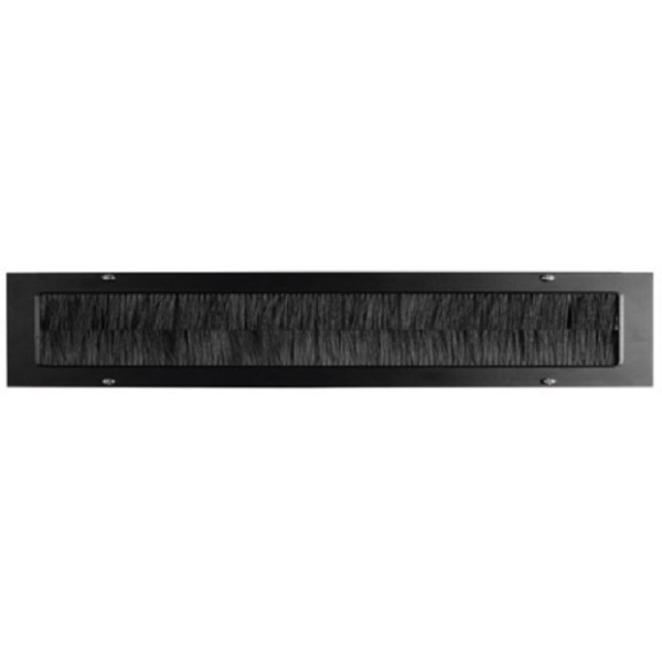 Щеточный ввод Siemon, 1U, 279х41 (ШхВ), для шкафов, цвет: чёрный