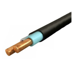 Кабель силовой Электрокабель НН, ВВГп-нг-LS, 2 х 2,5мм?, PVC, цвет: чёрный