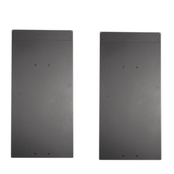 Стенка Siemon, сплошная, 213х457 (ШхВ), для кабельных организаторов, цвет: чёрный