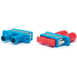 Проходные адаптеры оптические Hyperline, SC/ST (SM), Duplex