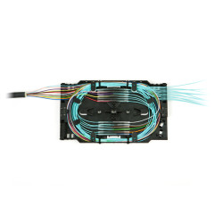 Сплайс-кассета Nexans LANmark-OF, на 12 терм. гильз, для ВО панелей с предуст-ми адаптерами