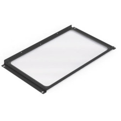 Крыша Siemon, стекло с рамой, 45U, 1200 мм, для шкафов V600 45U, цвет: чёрный