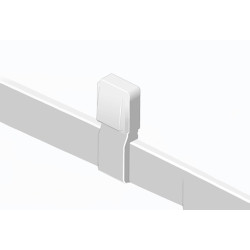 Адаптер Efapel Серия 10, боковой для суппорта, глубина: 16, h=60, цвет: белый, для серии 3700