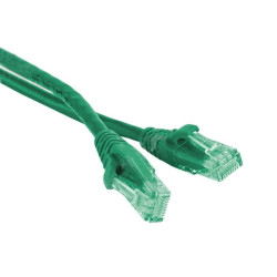Шнур коммутационный Lanmaster, неэкранированный, RJ45/RJ45, кат. 5е, PVC, 3м, зеленый