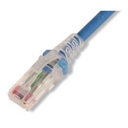 Шнур коммутационный Siemon, неэкранированный, RJ45/RJ45, кат. 6, LSZH, 3м, синий, (MC6-03M-06)
