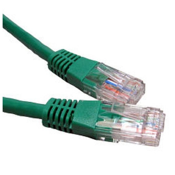 Шнур коммутационный Siemon, неэкранированный, RJ45/RJ45, кат. 6, LSZH, 3м, зеленый, (MC6-03M-07)