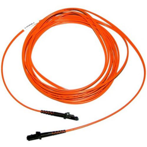Коммутационный шнур оптический NTSS Tight Buffer, Duplex FC/FC, OM2 50/125, PVC, 5м, чёрный хвостовик, цвет: оранжевый