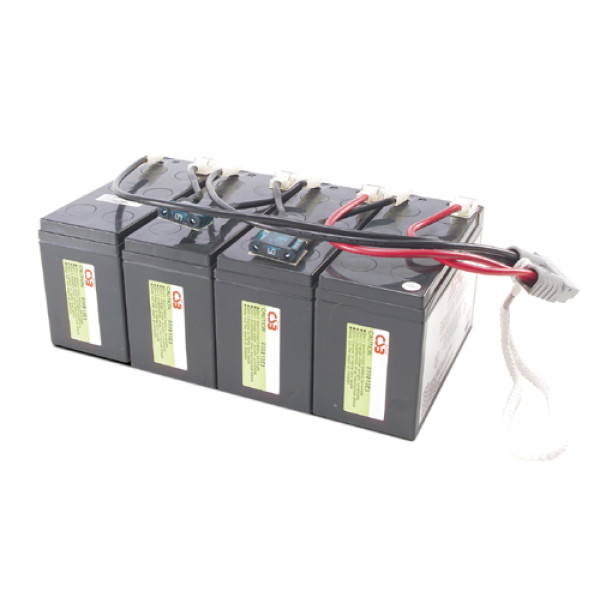 Аккумулятор для ИБП APC, 152х102х264 (ШхГхВ), свинцово-кислотный с загущенным электролитом, цвет: чёрный, (RBC25)