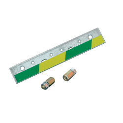 Шина заземления Zpas, для шкафов SU, SD2, SJ2, цвет: зеленый