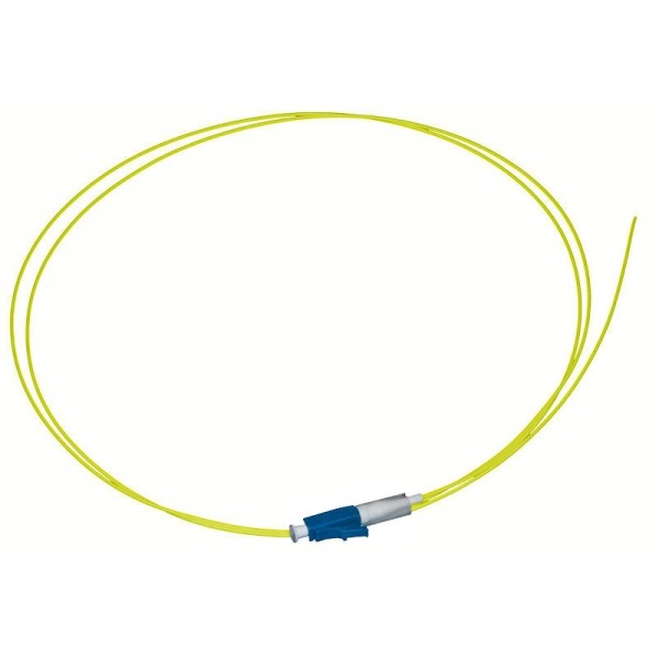Предоконцованные волокна (pigtail) NTSS, LC (SM), OS1 9/125, Tight Buffer, PVC, 2х1м