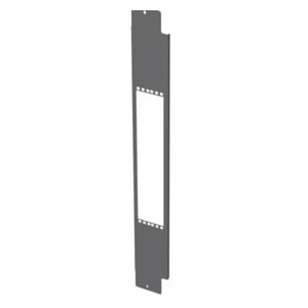 Модульная панель Siemon, вертикальная, для шкафов V800 42U, цвет: чёрный