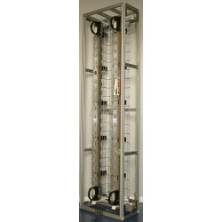 Монтажная рама для плинтов LSA Nexans, 2x74 плинт., 50 HU, углубленная