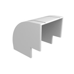 Угол Efapel Серия 16, внешний для кабель-канала, глубина: 65, h=185, цвет: белый