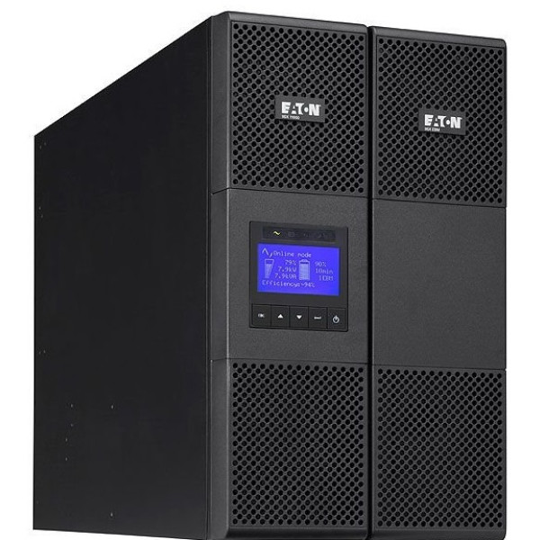 ИБП Eaton 9SX, 8000ВА, линейно-интерактивные, универсальный, 260х700х440 (ШхГхВ), 230V, 10U, однофазный, Ethernet, (9SX8Ki)