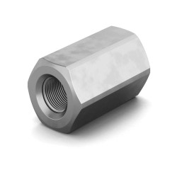 Гайка Ostec, К, М6, на шпильку, для монтажа всех типов лотков, сталь