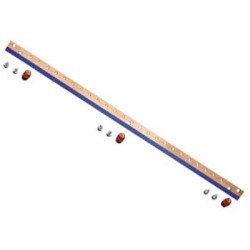 Шина заземления Zpas, 514х30х4 (ВхШхГ), для шкафов Zpas