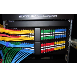 Шнур коммутационный Eurolan, экранированный, RJ45/RJ45, кат. 6A, LSZH, 5м, белый