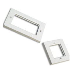 Рамка Nexans LANmark, 1 пост, UK, 100x50, цвет: белый, плоская, (N424.023)