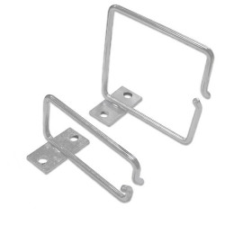 Организатор коммутационных шнуров Canovate, 1HU, 60х80х170 (ШхГхВ), одинарный, для шкафов и стоек