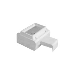 Суппорт Schneider Electric Ultra, фронтальный для мини-канала, 96х86, h=50, модулей: 1, цвет: белый, для электроустановочных серий W45 стандарта 45х45