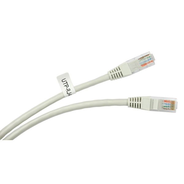 Шнур коммутационный Siemon, неэкранированный, RJ45/RJ45, кат. 6, LSZH, 1м, белый, (LP6-01M-02)