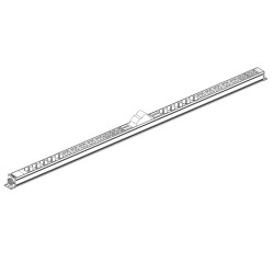 Блок силовых розеток Rem Rem-32, вертикальный, Shuko, IEC 60320 C13, IEC 60320 C19 х 28, вход колодка, 33U, 45х45х1436 (ШхГхВ), 32А, автомат + амперметр, без шнура